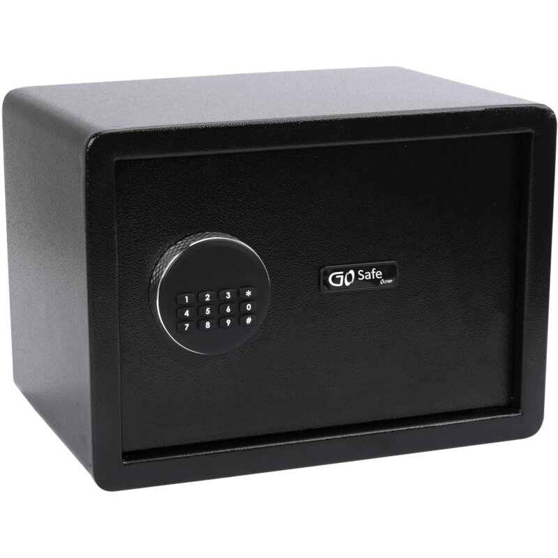 Olympia GOSAFE 2.0 110GR Χρηματοκιβώτιο με Ηλεκτρονική Κλειδαριά Μαύρο 16L - 25x35x35 cm